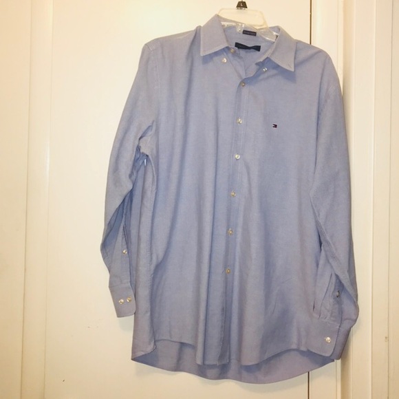NWOT Tommy Hilfiger Dress Shirt SzL - Picture 3 of 8